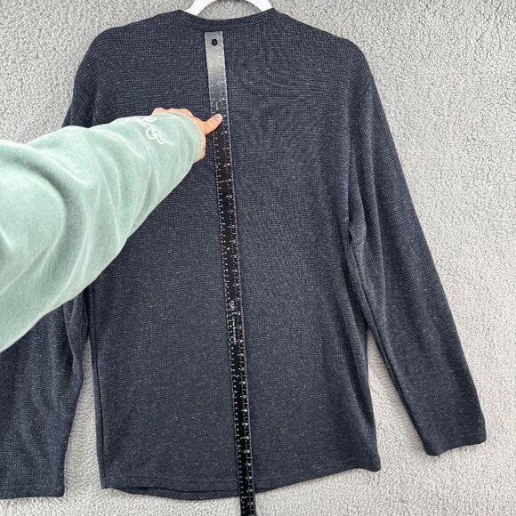 Julian & Mark Waffle Knit Henley Shirt Mens Size XL TG Stitch Fix - Picture 6 of 10